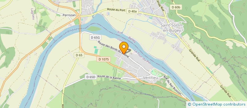 localisation de l'entreprise ANDREA RICCI  VERTRIEU