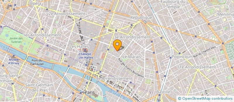 localisation de l'entreprise ANDREA STAINER FRANCE à PARIS
