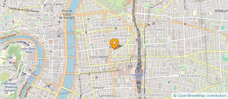 localisation de l'entreprise ANDREALICE à LYON