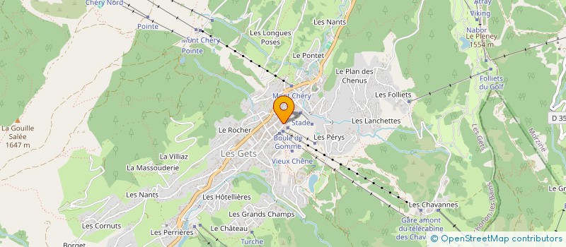 localisation de l'entreprise ANDREAN  LES GETS