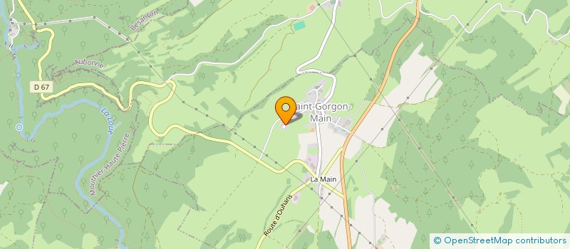 localisation de l'entreprise ANDREANNE  SAINT-GORGON-MAIN