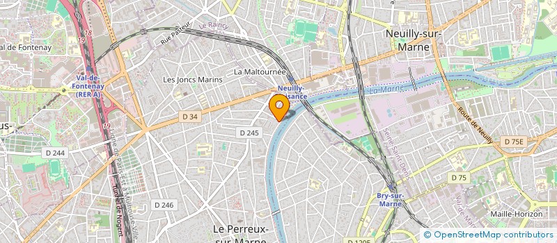 localisation de l'entreprise ANDREE MALISSEIN ASSURANCES  NOISEAU