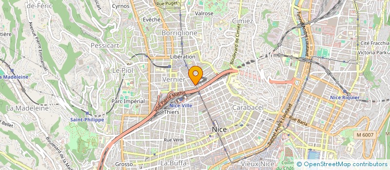 localisation de l'entreprise ANDREEA AUTOMOBILES à NICE