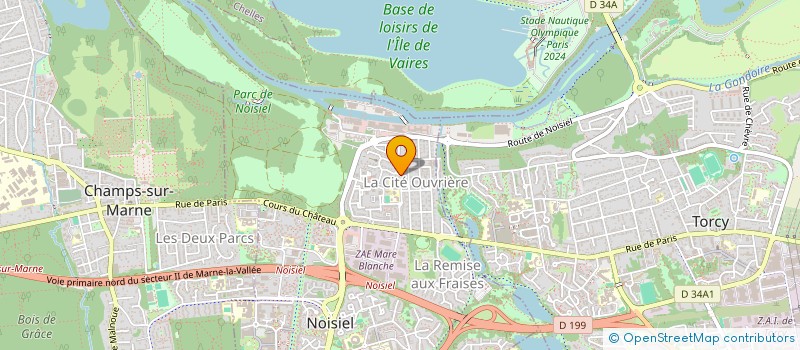 localisation de l'entreprise ANDREKO à NOISIEL