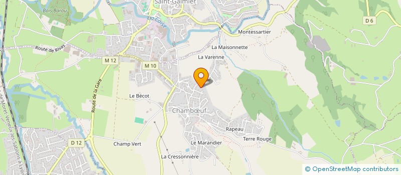 localisation de l'entreprise ANDRELIE  CHAMBUF