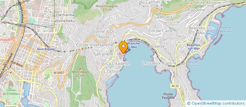 localisation de l'entreprise ANDREMAX à SAINT-JEAN-CAP-FERRAT