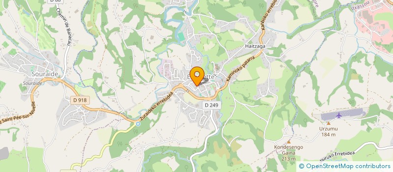 localisation de l'entreprise ANDRENIA  ESPELETTE