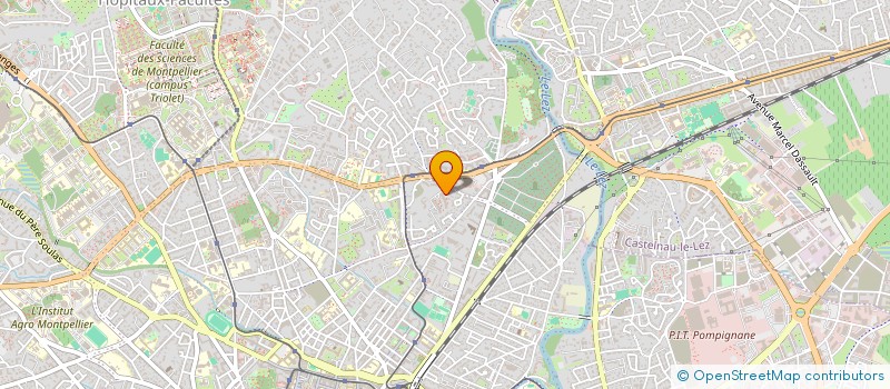 localisation de l'entreprise ANDREO CARLOTTI  MONTPELLIER