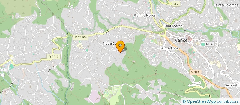 localisation de l'entreprise ANDREOD  VENCE