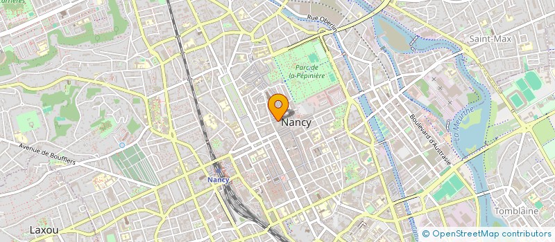 localisation de l'entreprise ANDREOLI SA  NANCY