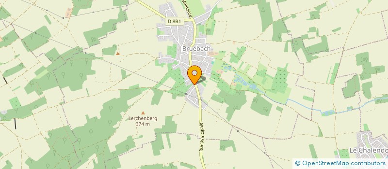 localisation de l'entreprise ANDREONI SERVICES  BRUEBACH