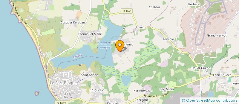 localisation de l'entreprise ANDRES  PLOEMEUR