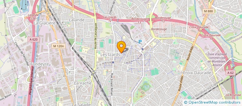 localisation de l'entreprise ANDRES/CIULLO à TOULOUSE