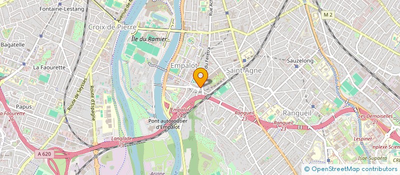 localisation de l'entreprise ANDRES GROUPE  TOULOUSE