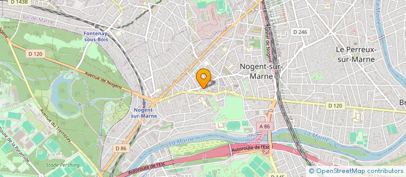 localisation de l'entreprise ANDRESIENNE  NOGENT-SUR-MARNE