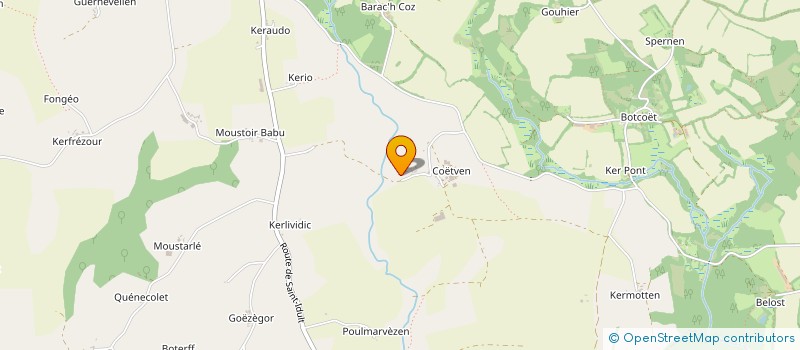 localisation de l'entreprise ANDRETTI ET CARELLI  PLOERDUT