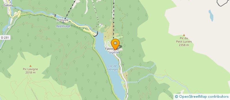 localisation de l'entreprise ANDREU SPORTS  LARUNS