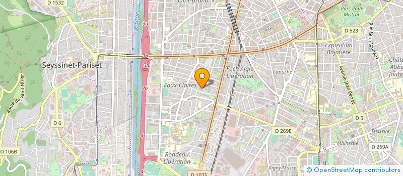 localisation de l'entreprise ANDREVIERE à GRENOBLE