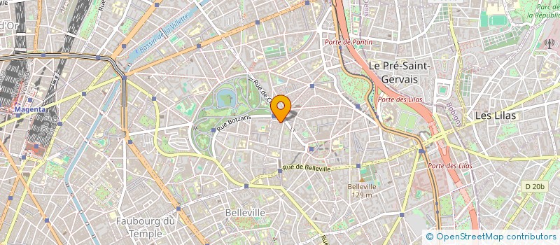 localisation de l'entreprise ANDREW HARRIS SARL  PARIS