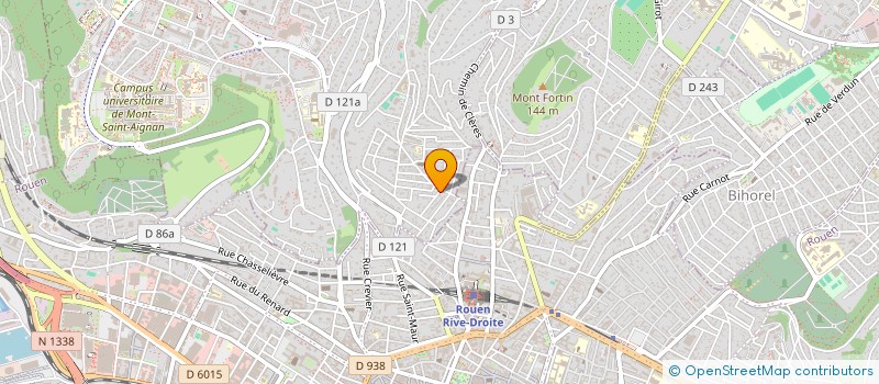 localisation de l'entreprise ANDREWS  MONT-SAINT-AIGNAN