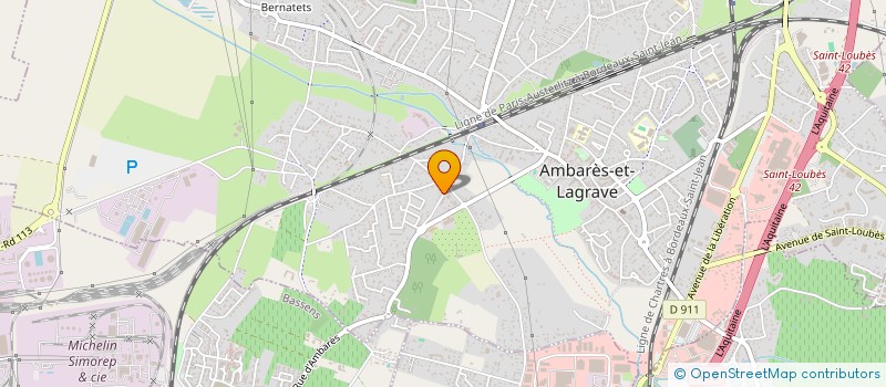 localisation de l'entreprise ANDREY CONSTRUCTION  AMBARES-ET-LAGRAVE