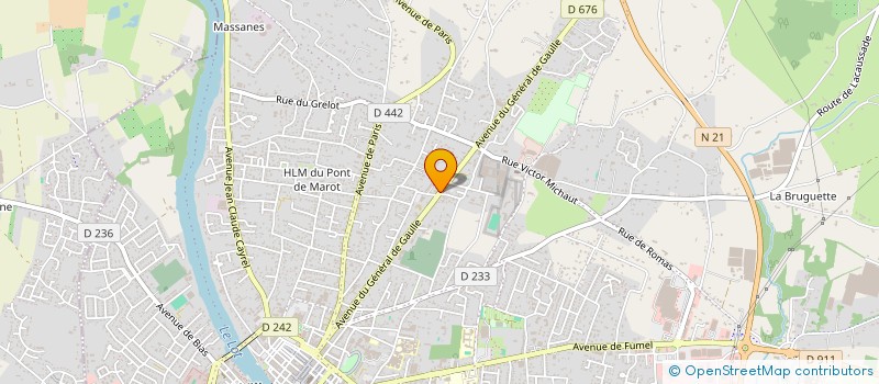 localisation de l'entreprise ANDRIA  VILLENEUVE-SUR-LOT