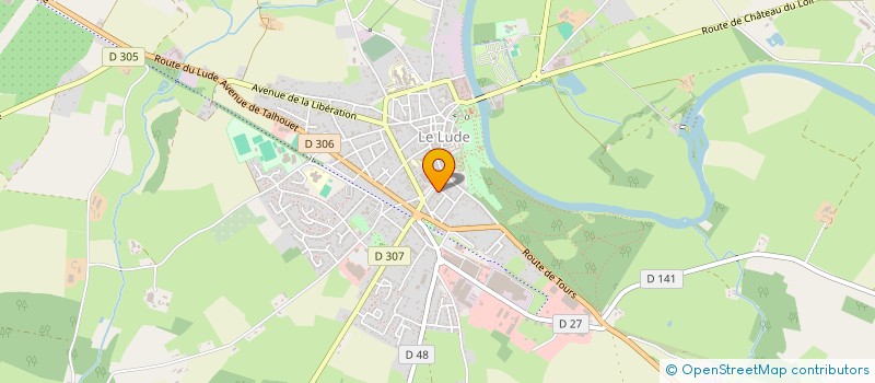 localisation de l'entreprise ANDRIA à ANGERS