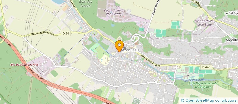 localisation de l'entreprise ANDRIAM  MARCOUSSIS