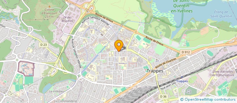 localisation de l'entreprise ANDRIAN VTO à TRAPPES