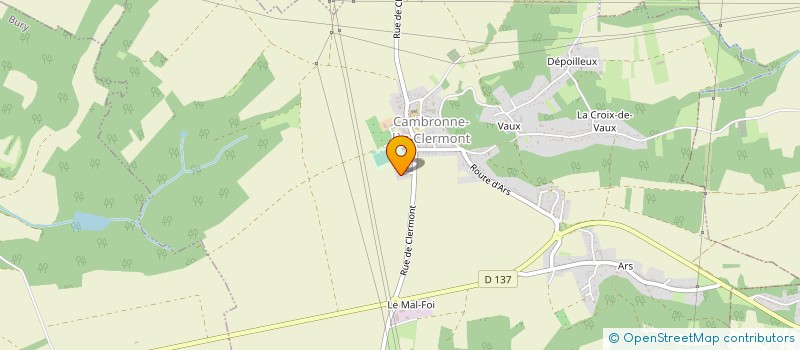 localisation de l'entreprise ANDRIC BIMONT  CAMBRONNE-LES-CLERMONT