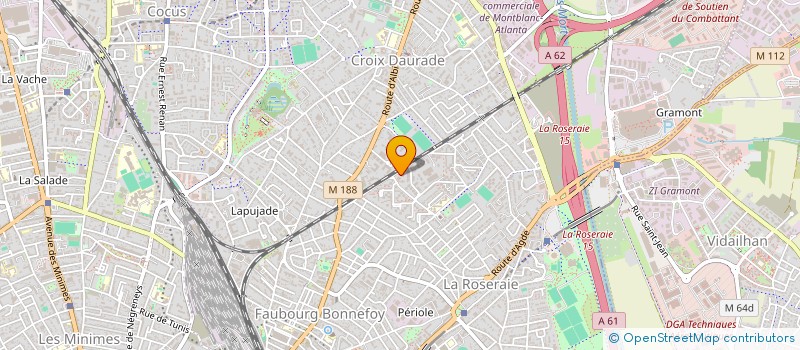 localisation de l'entreprise ANDRIES RENOVATION à TOULOUSE