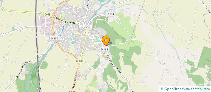 localisation de l'entreprise ANDRIEU à CHABEUIL