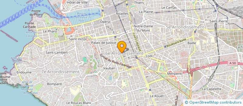 localisation de l'entreprise ANDRIEU CONSULTANT INTERNATIONAL à MARSEILLE