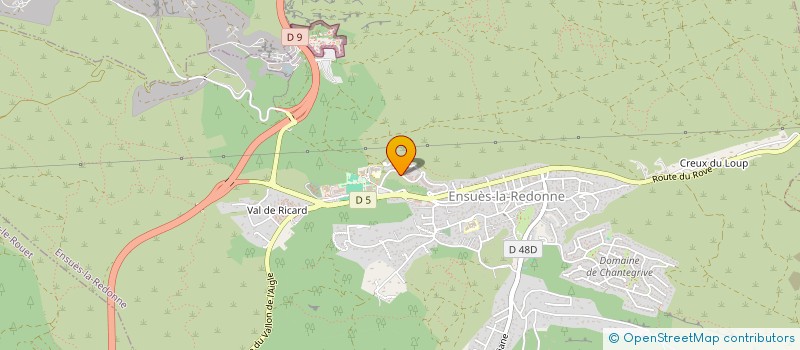 localisation de l'entreprise ANDRIEU PATRIMOINE 9  SAUSSET-LES-PINS