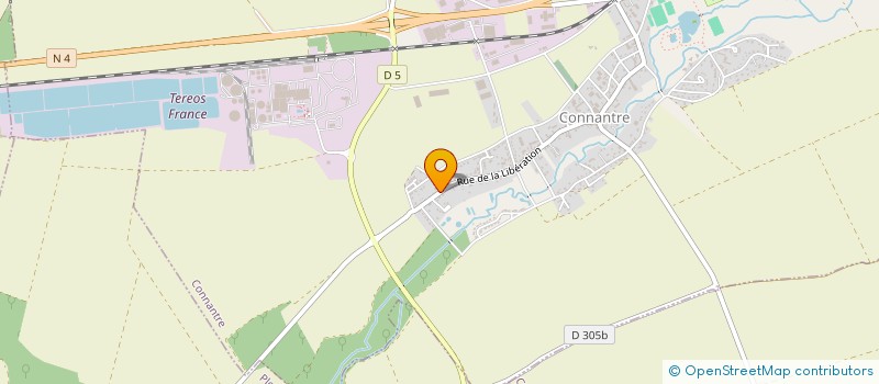 localisation de l'entreprise ANDRIEUX  CONNANTRE