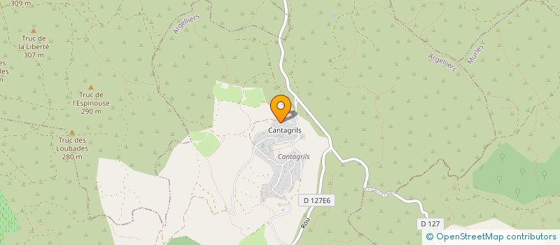 localisation de l'entreprise ANDRIEUX TRAITEUR  LAVERUNE