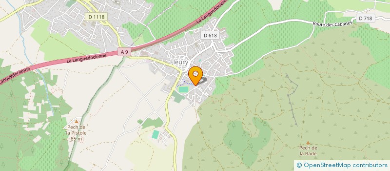 localisation de l'entreprise ANDRIGILLE  FLEURY