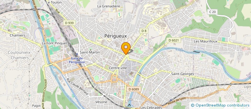 localisation de l'entreprise ANDRIMMO à PERIGUEUX