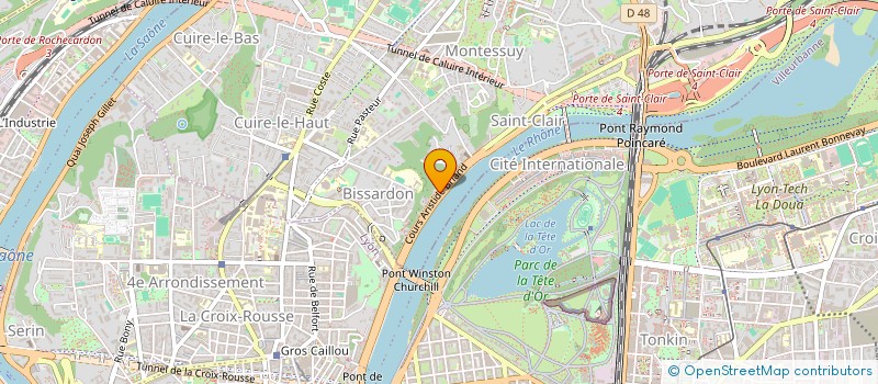 localisation de l'entreprise ANDRODIAS CONSEIL à CALUIRE-ET-CUIRE