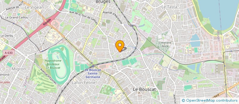 localisation de l'entreprise ANDROLIV  BRUGES