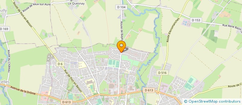 localisation de l'entreprise ANDROME SERVICES à BAYEUX