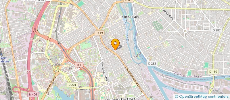 localisation de l'entreprise ANDROMED GESTION à CRETEIL
