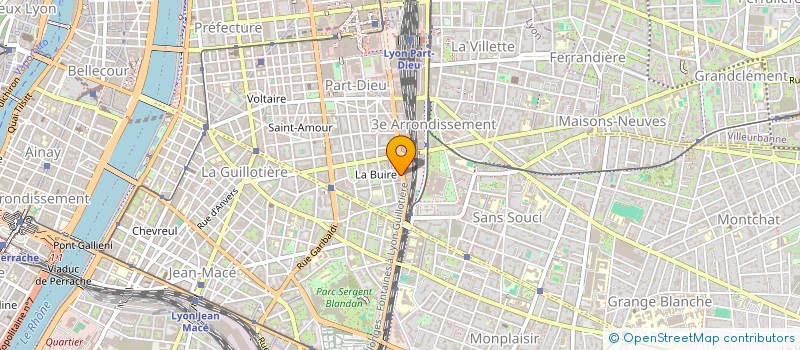 localisation de l'entreprise ANDROMEDA HOLDING  LYON