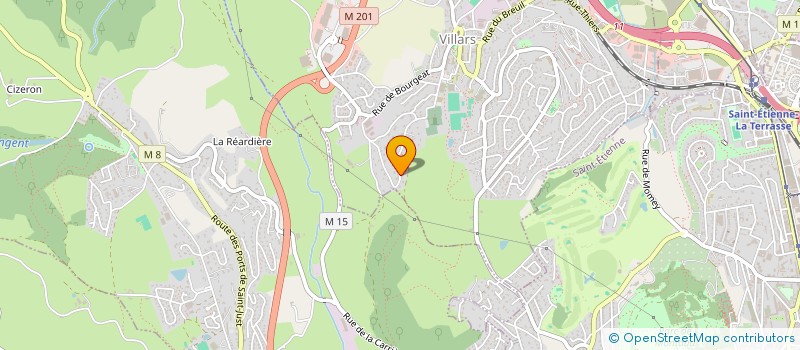 localisation de l'entreprise ANDROMEDE à VILLARS