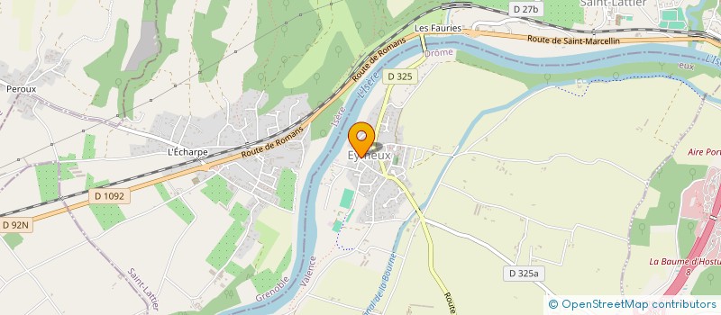 localisation de l'entreprise ANDROMEDE  EYMEUX