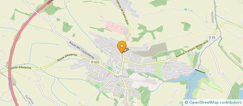 localisation de l'entreprise ANDROMEDE TAXI  NAILLOUX