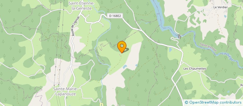 localisation de l'entreprise ANDROPIE  SAINTE-MARIE-LAPANOUZE