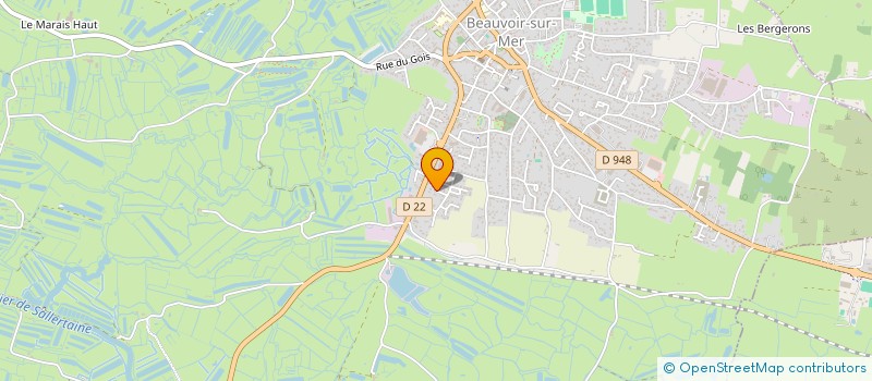 localisation de l'entreprise ANDRY RESEAUX SERVICES à BEAUVOIR-SUR-MER