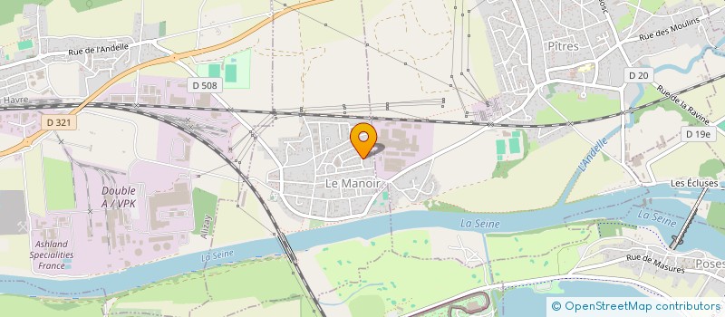 localisation de l'entreprise ANDRZEJEWSKI FINANCE  LE MANOIR