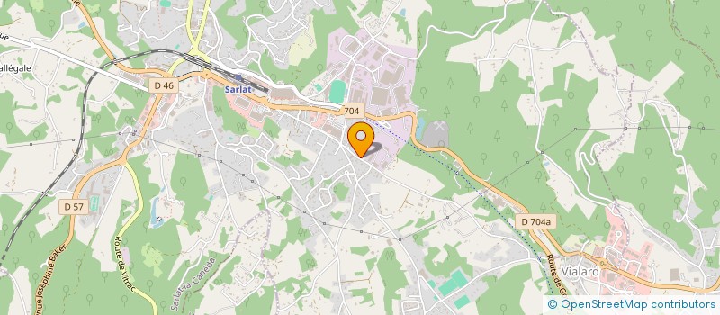 localisation de l'entreprise ANDSHACEDA à SARLAT-LA-CANEDA